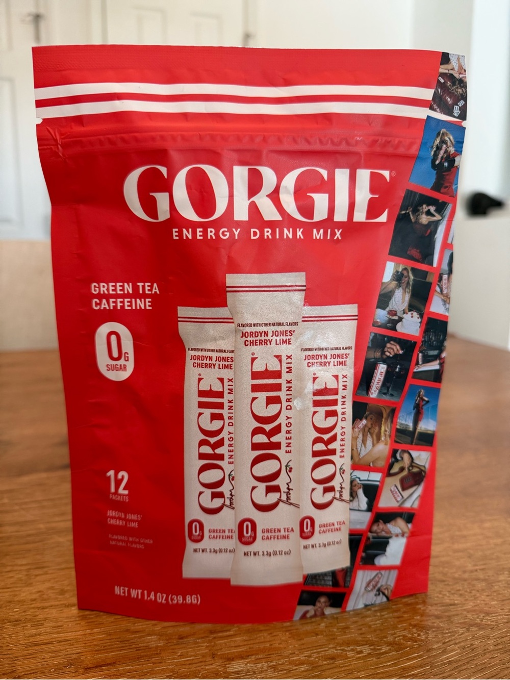 Georgie Energy Drink Mix Pack - Cherry Lime Red New Sealed